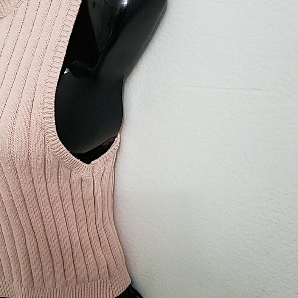 Pink Sweater Knit-Top - Picture 4 of 6